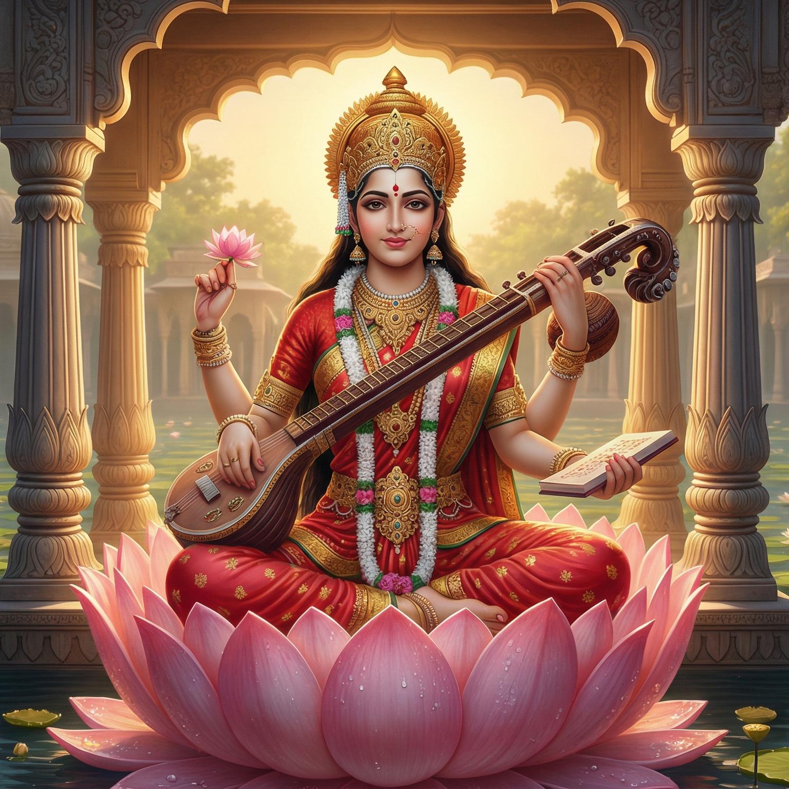 Goddess Saraswati